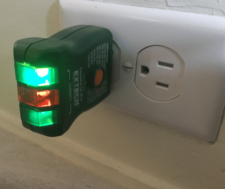 Three prong outlets were added to wire systems. This was a common practice. It is no longer allowed and can be dangerous. Knob and Tube systems are not grounded. 
